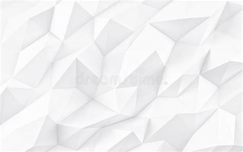 Fondo Geometrico Bianco Astratto Struttura Bianca Con Ombra 3d Rendono ...