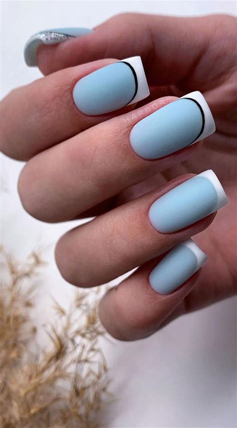 Most Beautiful Nail Designs You Will Love To Wear In 2021 Baby Blue