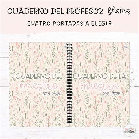 Cuaderno Del Profesor Flores Imagina Crea Educa