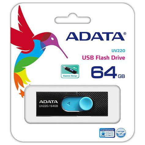 Adata Auv G Rbkbl Uv Gb Usb Flash Drive Black Blue