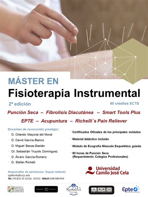 Edici N M Ster En Fisioterapia Instrumental De La Ucjc Blog De