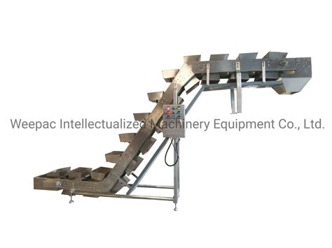 Vertical Carbon Steel SUS304 Z Type Bowl Bucket Elevator Food Conveyor