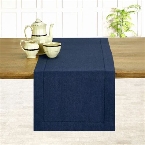 Amazon D Moksha Homes Linen Table Runner X Inch Pure