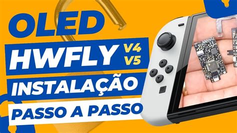 Como Instalar Chip Hwfly No Nintendo Switch Oled Tutorial Passo A