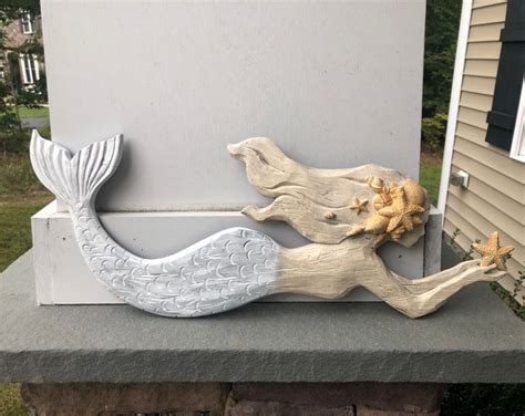 Mermaid/beach Decor/ Mermaid Wall Decor/ Beach / Beach Decor/ Nautical ...