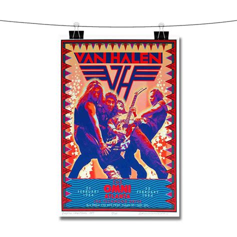 Van Halen Poster Wall Decor Twentyonefox