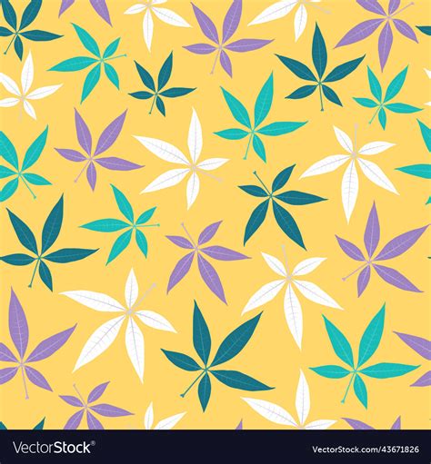 Elegant Trendy Seamless Floral Ditsy Pattern Vector Image