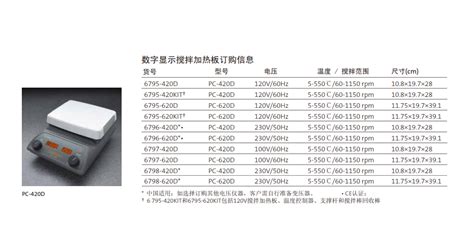 Corning®温控系列产品价格详情介绍 960化工网