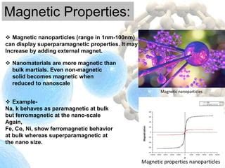 Introduction To Properties Of Nanomaterials Ppt