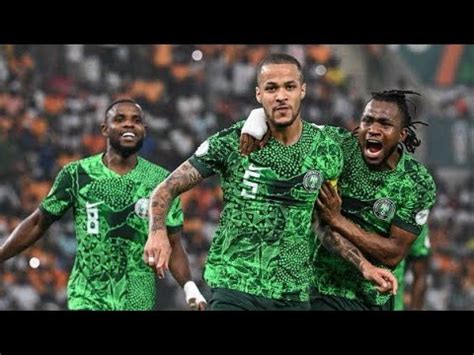 William Troost Ekong The Enduring Story Of Nigerian S National