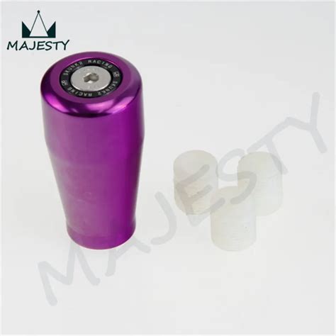 Purple Universal Aluminum Car Gear Shift Knob Manual Auto Gear Shift