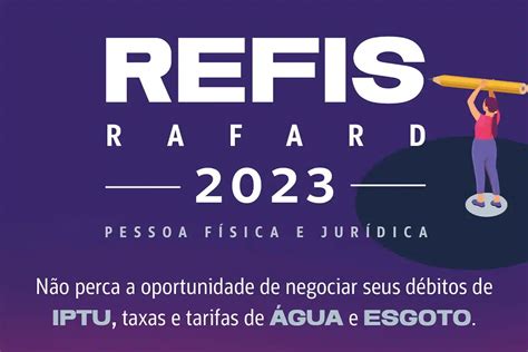 Rafard Abre Oportunidade De Mun Cipes Quitarem D Vidas Pelo Refis