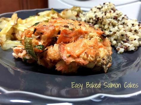 Easy Baked Salmon Cakes Erin Brighton