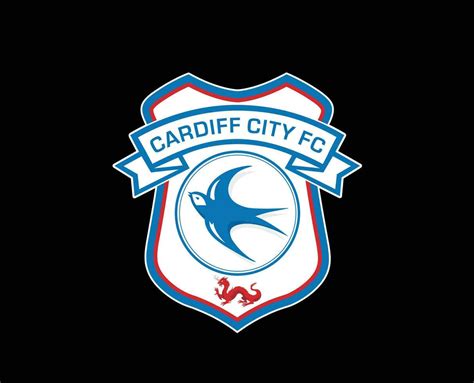 Cardiff City Club Logo Symbol Premier League Football Abstract Design ...