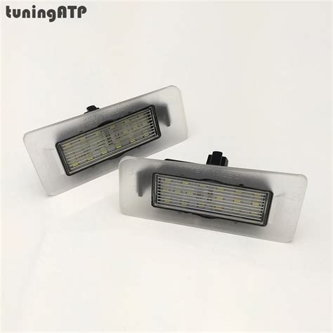 TuningATP Bright White LED License Plate Light Lamps For Hyundai