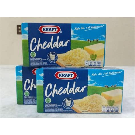 Jual Keju Kraft Cheddar Keju Kraft Cheddar All In One Shopee Indonesia