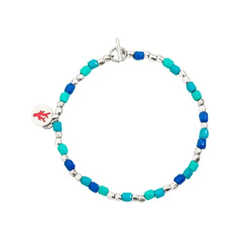 Dodo Bracciale Mini Granelli Turchese Gioielleria Mastropietro