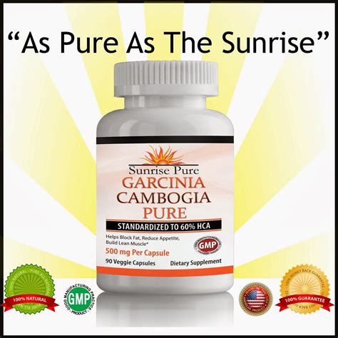 Naturewise Garcinia Cambogia Extract Why Sunrise Pure Garcinia