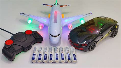 Radio Control Airbus A38O And Remote Control Car Unboxing Airbus A38O