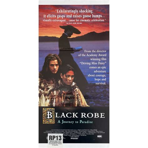 BLACK ROBE Australian Movie Poster - 13x30 in. - 1991