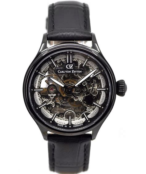 Carl Von Zeyten CVZ0072BBKS Ceas Horbach Skeleton Automatic Eceasuri Ro