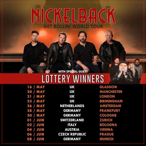 Nickelback Announces Spring European Tour Blabbermouth Net