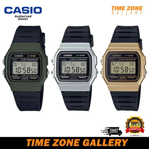 Casio Youth Digital Series Unisex Watch F 91wm 7a F 91wm 9a F91wf