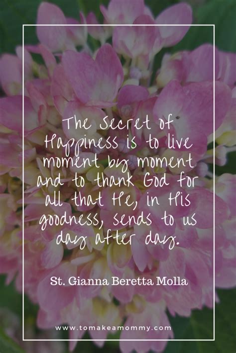 Praying To Saint Gianna Beretta Molla For Fertility To Make A Mommy