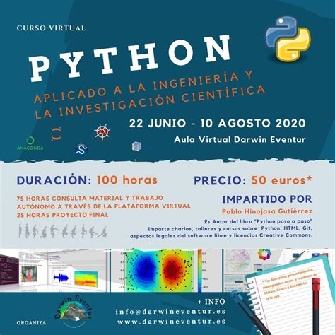 Asociación Darwin Eventur Python aplicado a la ingeniería y la