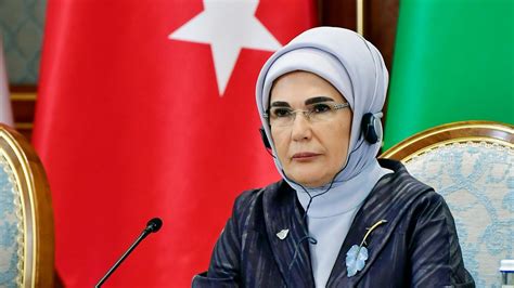 First Lady Calls For Ceasefire Permanent Peace In Gaza Türkiye News