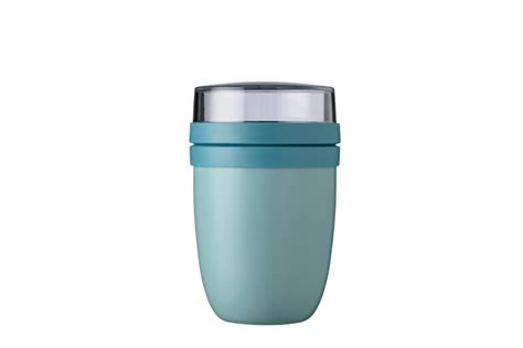 Insulated Lunch Pot Ellipse Nordic Green Mepal