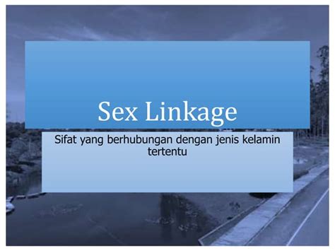 5 Sex Linkage Pptx