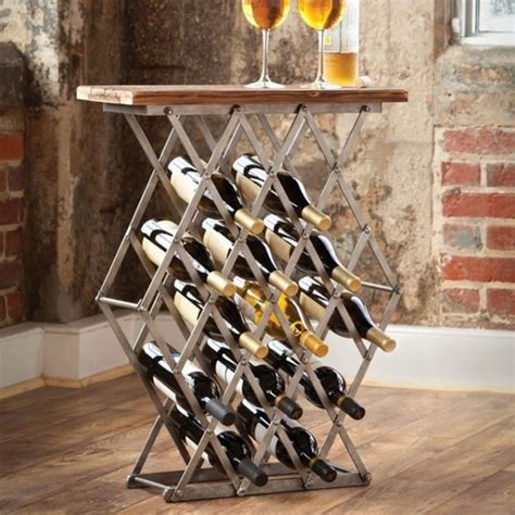 12 Bottle Tabletop Wine Rack Petagadget