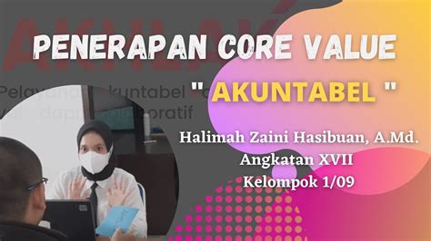 VIDEO PENERAPAN CORE VALUE AKUNTABEL TUGAS LATSAR CPNS TA 2022 BPSDM