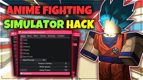 BEST Roblox ANIME FIGHTING SIMULATOR Hack Script GUI Auto Farm