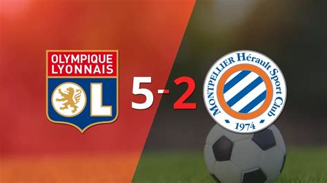 Olympique Lyon Derrotó Sin Complicaciones A Montpellier Con Doblete De Houssem Aouar Infobae