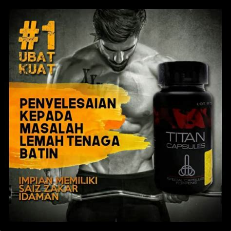 Jual Titan Capsule Asli Original Obat Pria Perkasa Shopee Indonesia