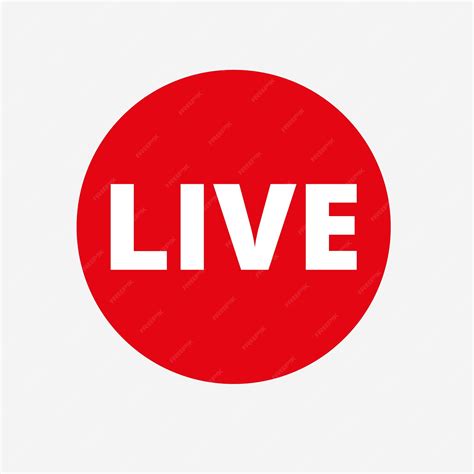 premium vector red  button icon  tv