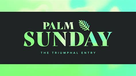 Holy Week Palm Sunday 2021 Wellspring United Methodist Church