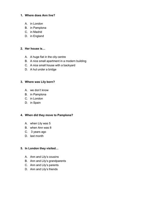 Ann Worksheet Live Worksheets