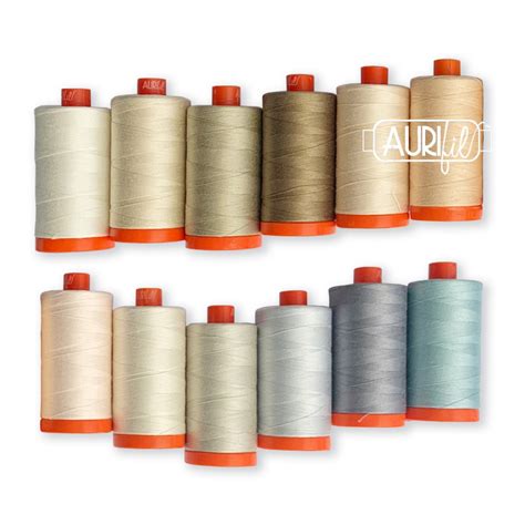 Thread Thread Sets Edyta Sitar Aurifil Thread Neutrals Collection