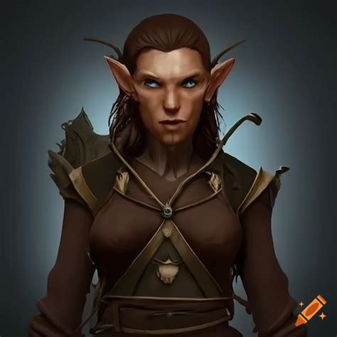 Realistic 3d Artwork Of An Elf Ranger In A Fantasy Setting