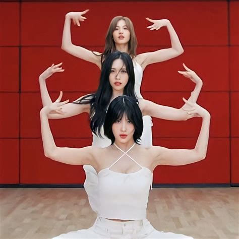 Mina Sana and Momo Twice Dance Practice Icons