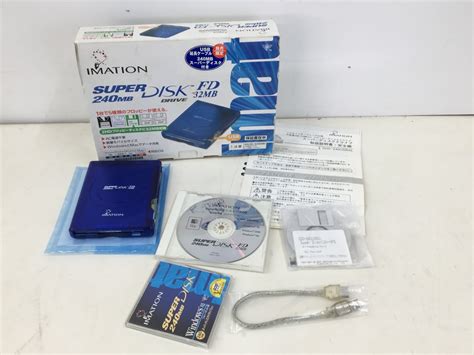 Imation Sdd 240usbsl スーパーディスクドライブ 240mb Usb接続 フロッピーディスクドライブ互換 管：2c6 M15外付け｜売買されたオークション情報、yahoo