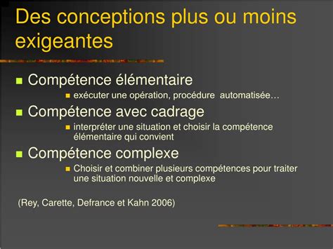 PPT De la transmission des savoirs à lapproche par compétences clés