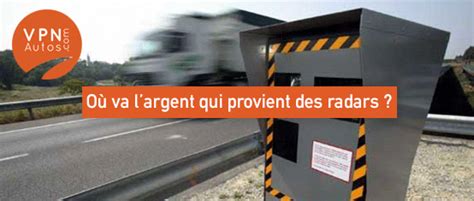 Où va l argent qui provient des radars en France Infographie