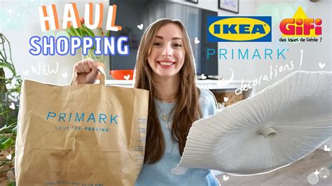 Haul Ikea Primark Gifi Ft Ebuyclub Youtube