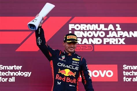 F Verstappen Vence Gp Do Jap O E Red Bull Hexa Metr Poles