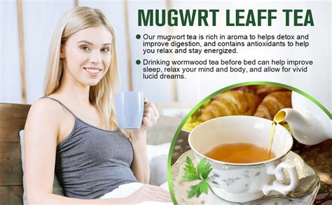 Amazon Organic Mugwort Tea Bags Mugwort Herb Dried Leaves