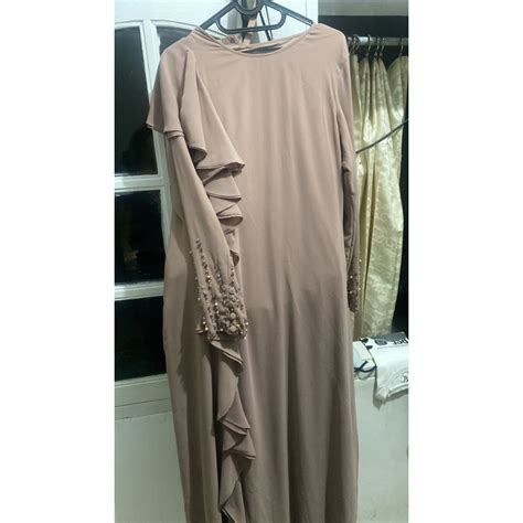 Jual Dres Nude Bru Belum Pernah Dipakai Shopee Indonesia